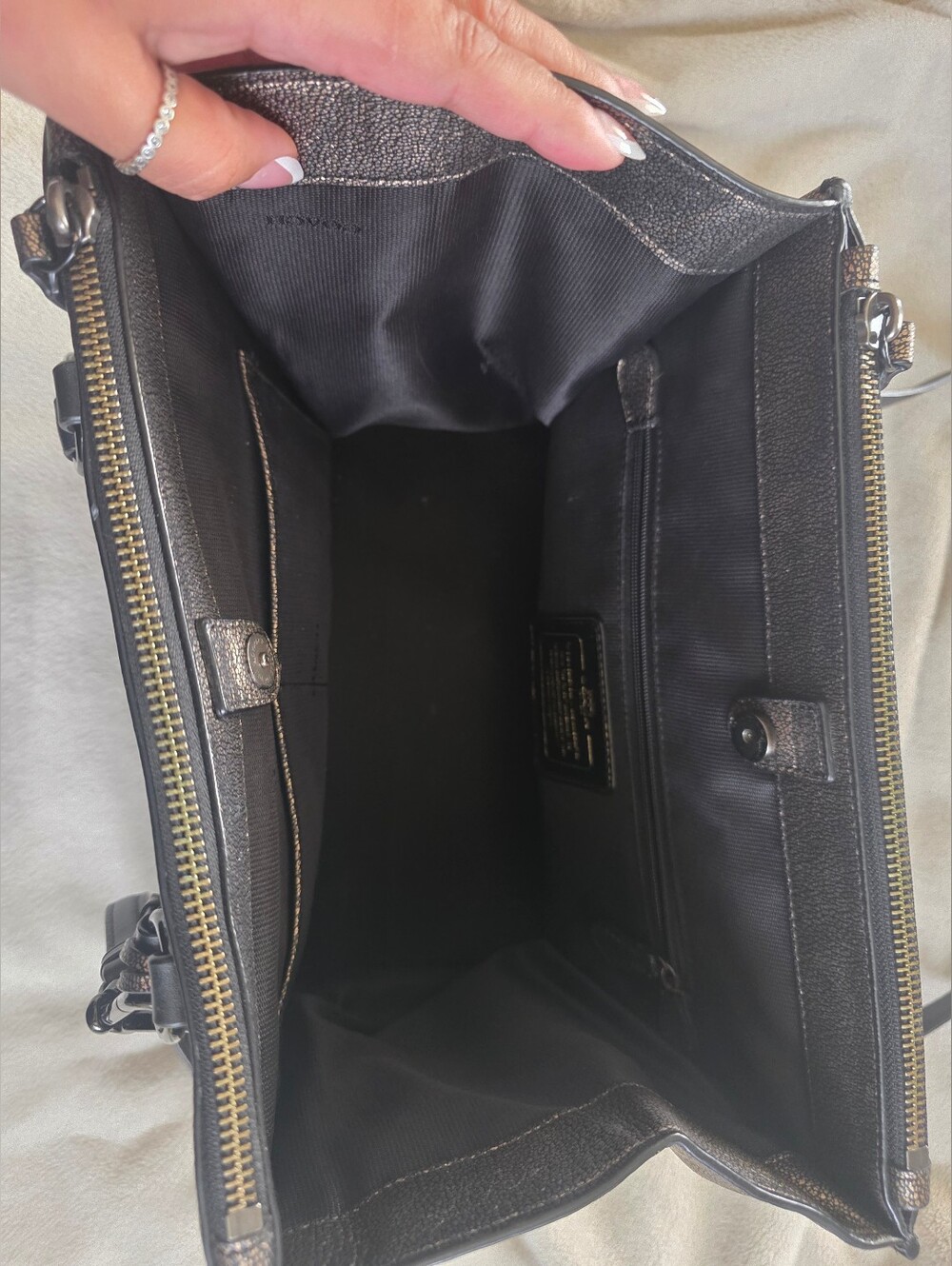 Coach Crosby Triple Compartment Carryall - Picture 6 of 6